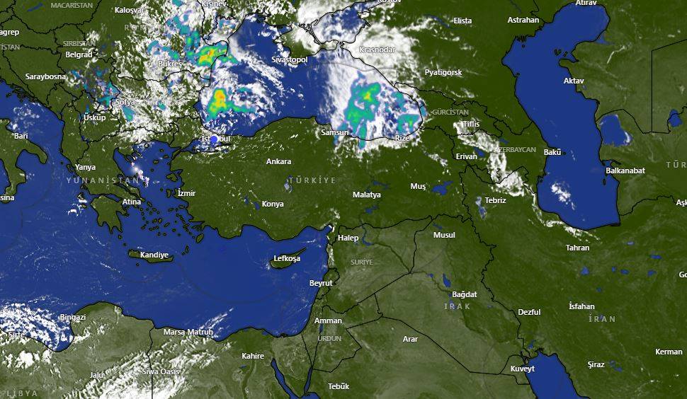 Meteoroloji'den Kastamonu, Çorum ve Çankırı'nın kuzeyi için sağanak uyarısı 20